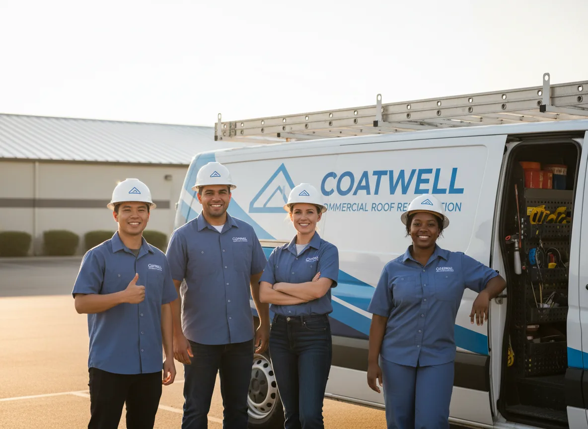 Commercial roof coating company in Huron, CA
